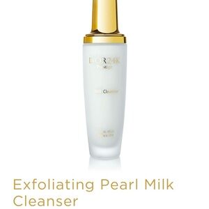 Prestige Exfoliating Milk Cleanser - Gold and White